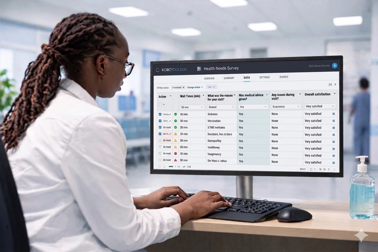 Data Collection Using KoboToolbox in Health and Healthcare Sector